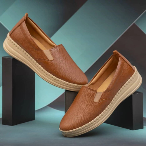 کفش زنانه تمام چرم طبی دست دوز با گارانتی