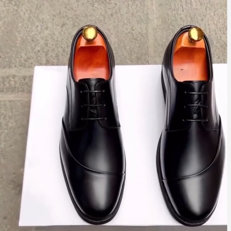 کفش مجلسی اداری مردانه تمام چرم خاص شیک زیره ترمو