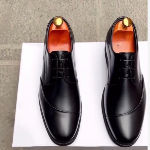 کفش مجلسی اداری مردانه تمام چرم خاص شیک زیره ترمو