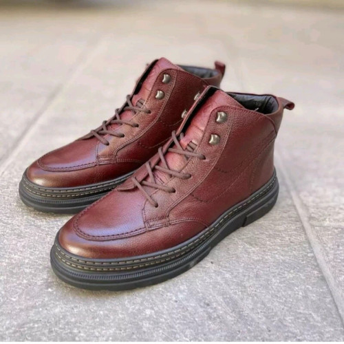 نیم بوت تمام چرم شمس مدل سوبارو 2 در رنگ بندی های خاص و با کیفیت