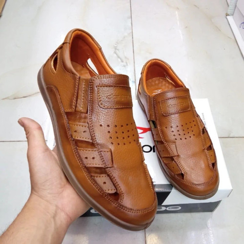 تابستانی مردانه تمام چرم مدل عبدی