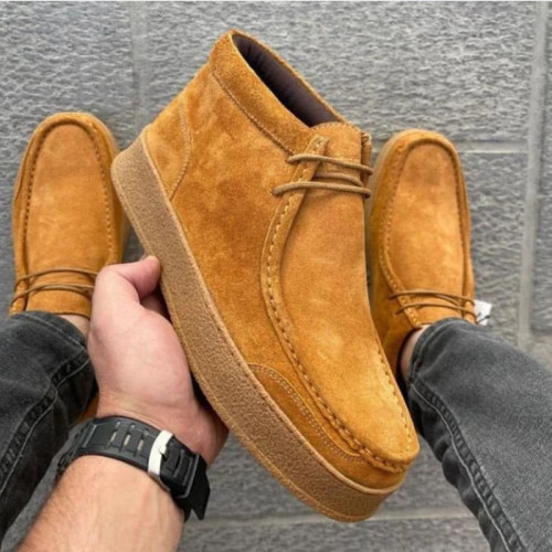 نیم بوت تمام چرم باکیفیت در چند رنگ خاص