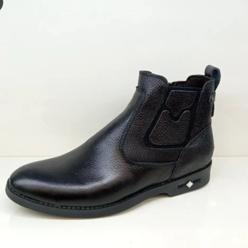 نیم بوت چرم تبریز مدل جدید