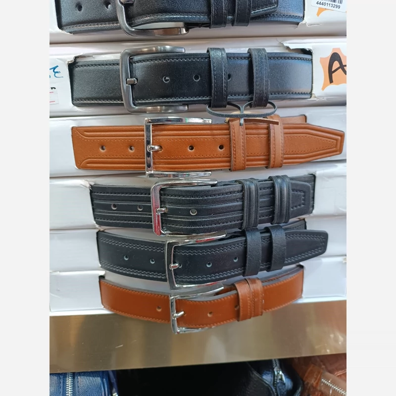 کمر بند تمام چرم تبریز