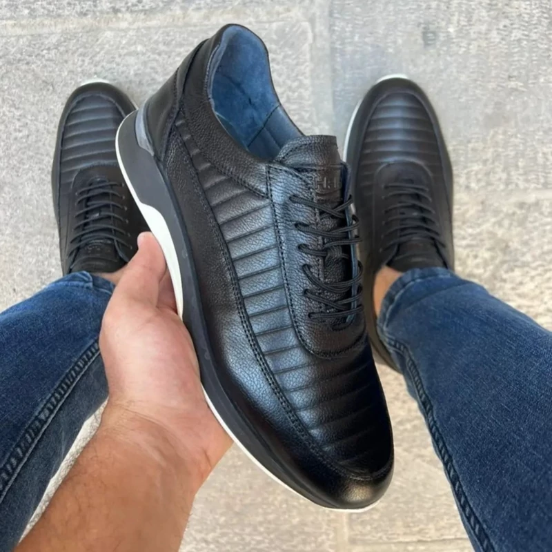 کفش اسپورت شمس تمام چرم  ترمو مدل استیج 40الی44