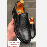 کفش طبی مردانه تمام چرم زیره تزریقی فوق العاده خوشپا