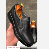 کفش طبی مردانه تمام چرم زیره تزریقی فوق العاده خوشپا