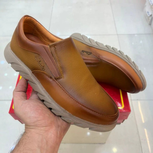 کفش تمام چرم مردانه اسپورتی فوق العاده راحت کد06