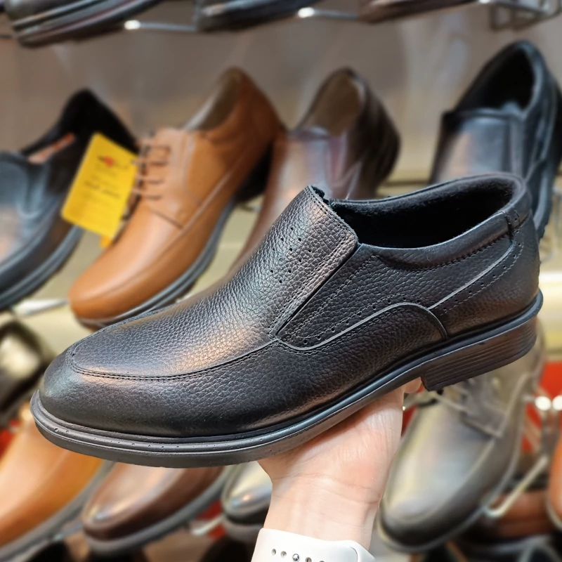 مردانه چرم زیره پیو پاخور  پاشنه دار بزرگپا44الی48