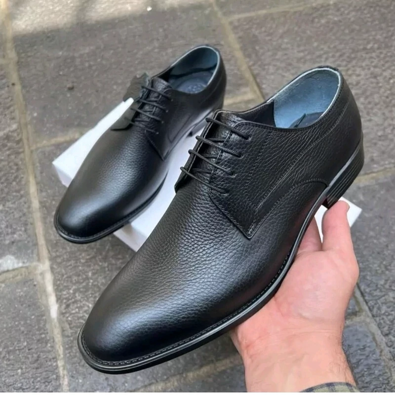 کفش مجلسی تمام چرم زیره نیو لایت