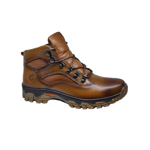 نیم بوت مردانه چرم طبیعی تبریز مدل انرژی با زیره ترمو یخ شکن