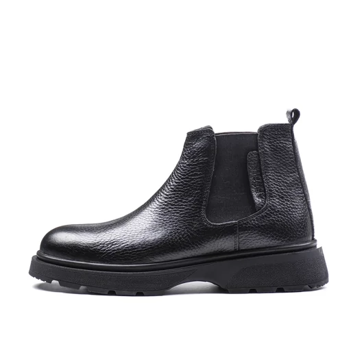 نیم بوت تمام چرم مدل MPشمس