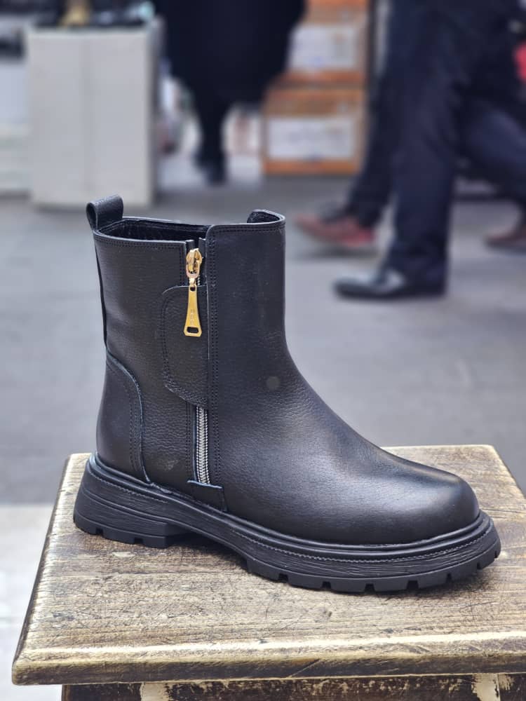 نیم بوت زنانه تمام چرم طبیعی بسیار سبک  کد ۵۷۵