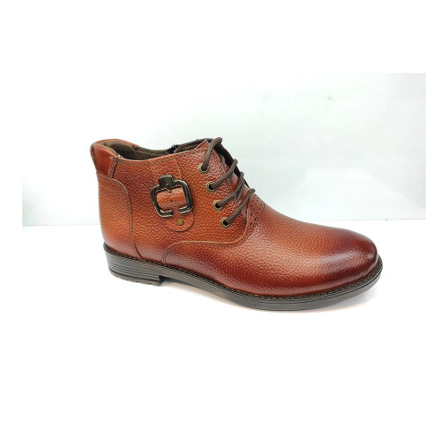 نیم بوت چرم طبیعی سگکدار کد ۵۸۰