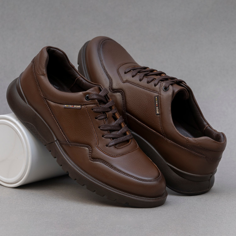کفش اسپورت اسکاپ گاندو مردانه تمام چرم کد ۶۱۰