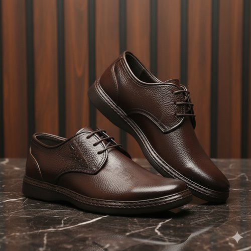 کفش اوستا چرم طبیعی مردانه کد ۶۱۴