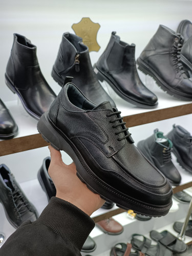 لوفر مردانه تمام چرم برند شمس کد ۶۲۲