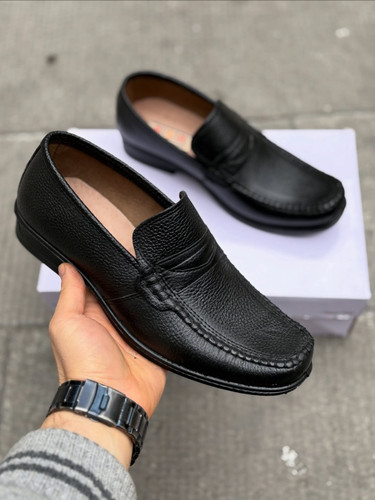 کفش انصاری مردانه چرم تبریز کد ۷۲۶