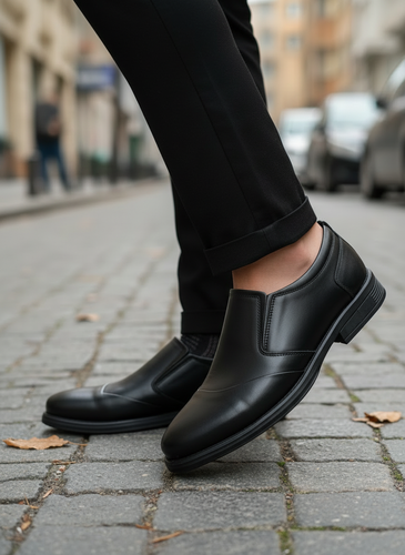 کفش مجلسی مردانه تمام چرم طبیعی کد ۷۲۷