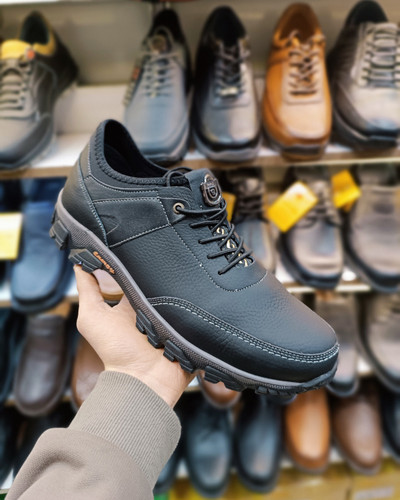 کفش جورابی اسپورت مردانه چرم طبیعی کد ۷۶۹