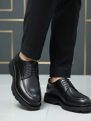 کفش لوفر مردانه تمام چرم ساعتی کد ۷۸۲