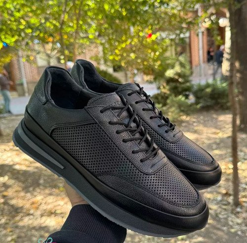 کفش اسپورت مردانه تمام چرم شمس مدلN2 کد792